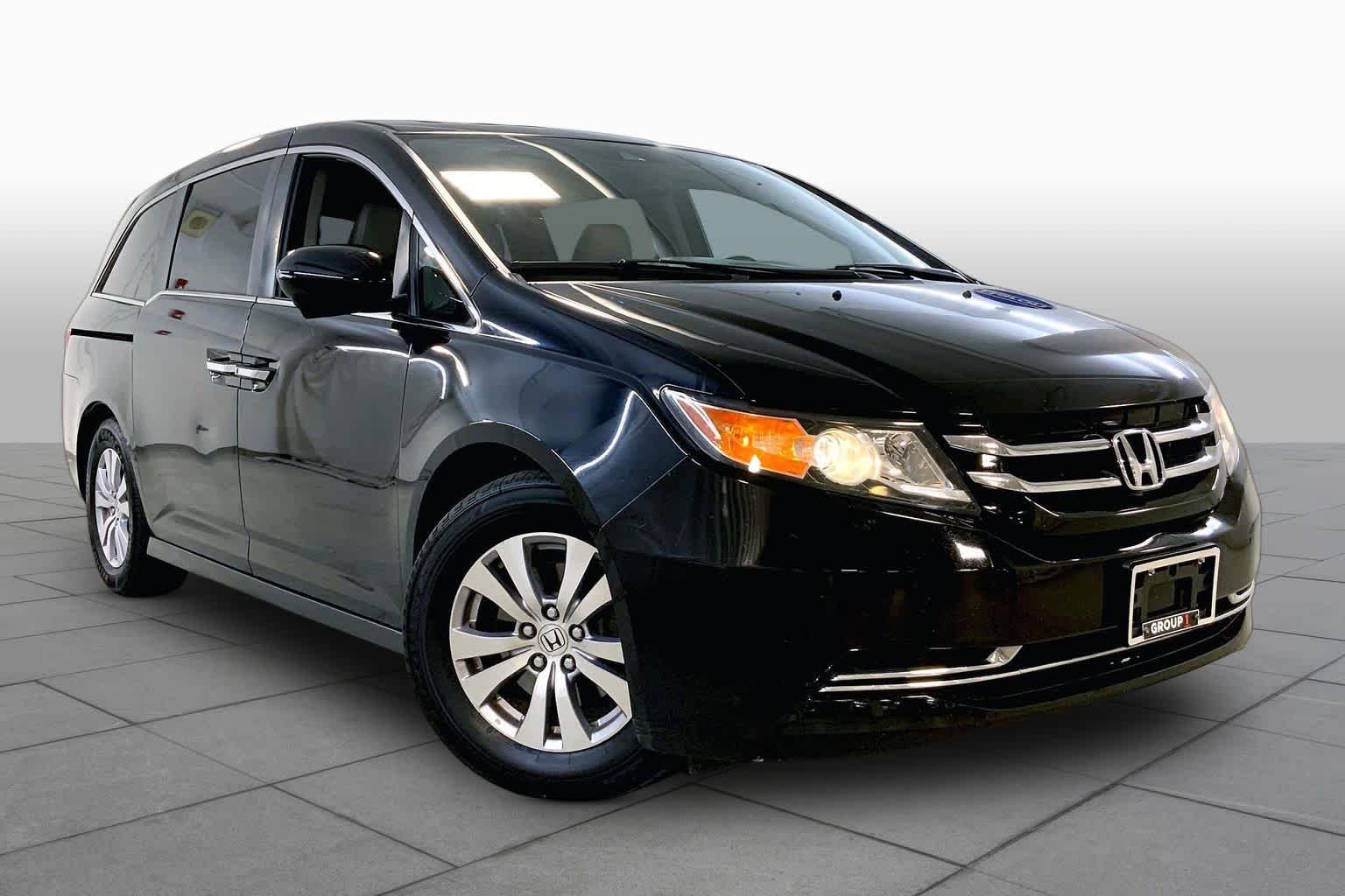 Used 2015 Honda Odyssey EX-L with VIN 5FNRL5H65FB031095 for sale in Kansas City