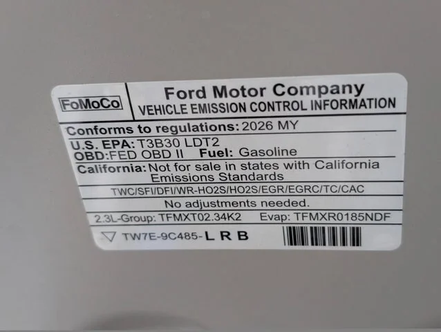 New 2026 Space White Metallic Ford Active image 57