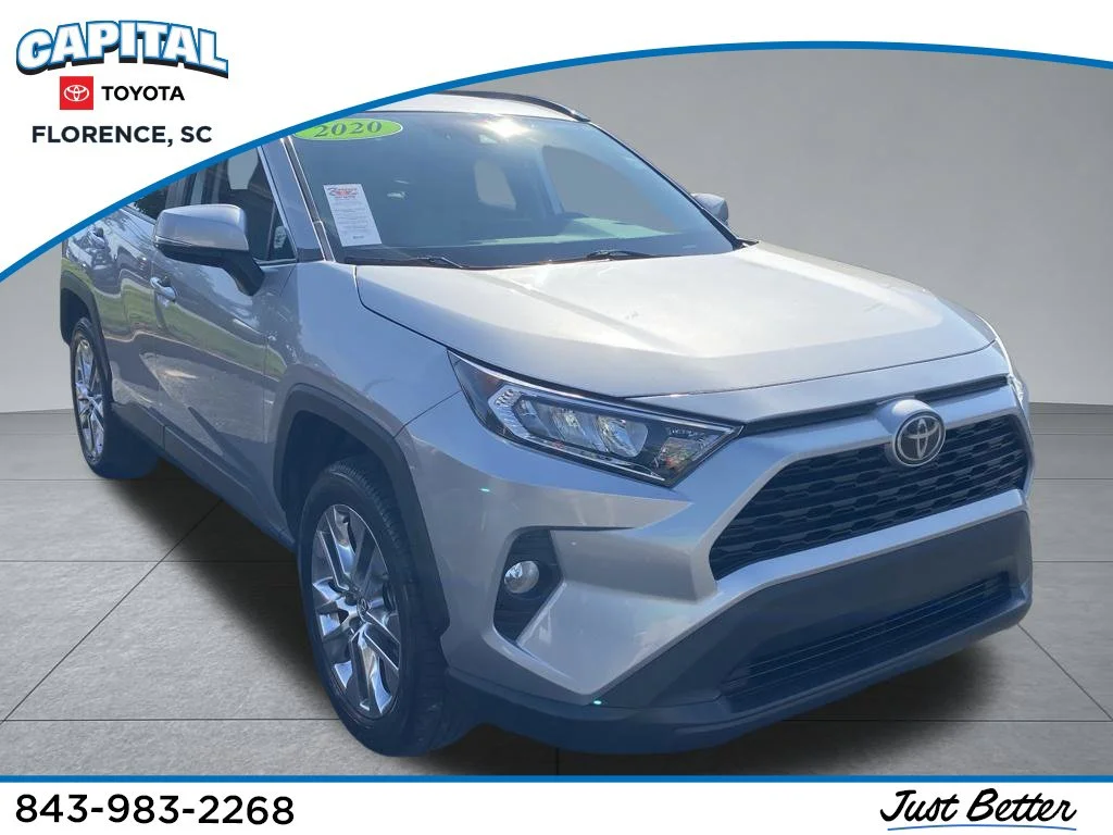 Used 2020 Silver Toyota XLE Premium image 1