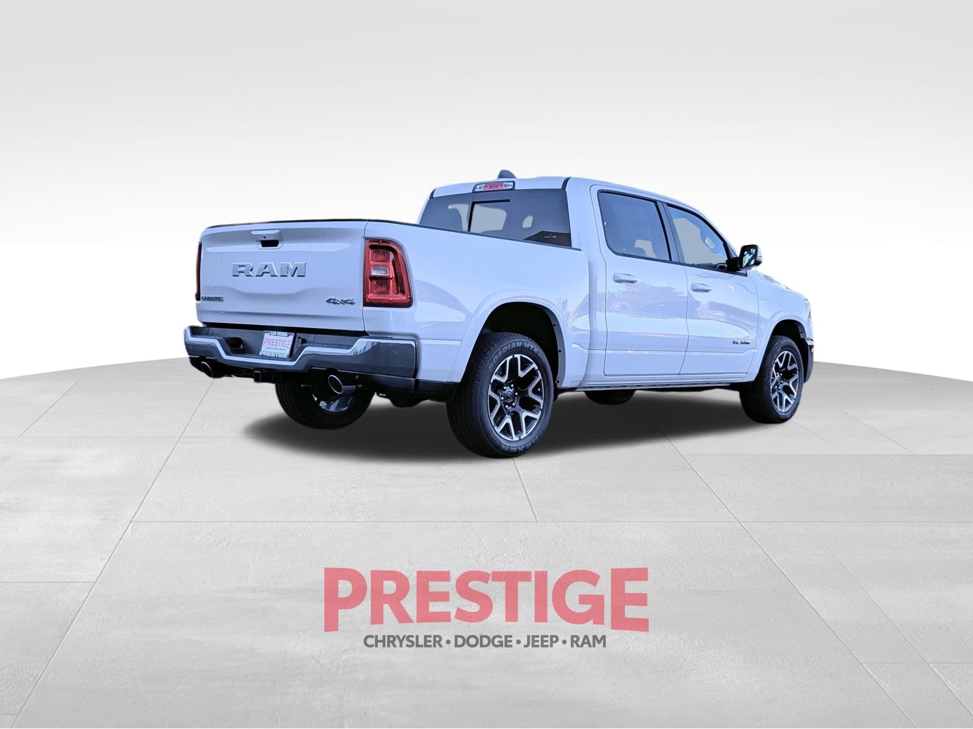 New 2026 Bright White Clear-Coat Exterior Paint RAM Laramie image 5