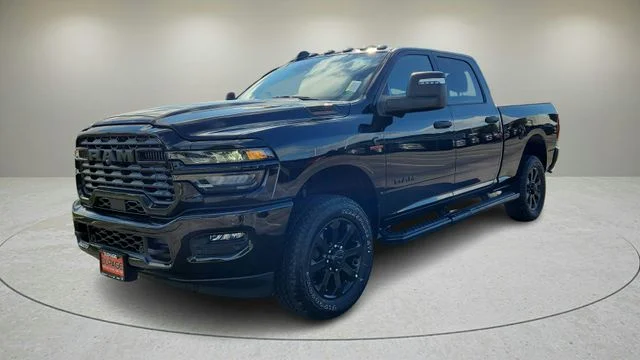 New 2026 Diamond Black Crystal Pearlcoat RAM Big Horn image 3