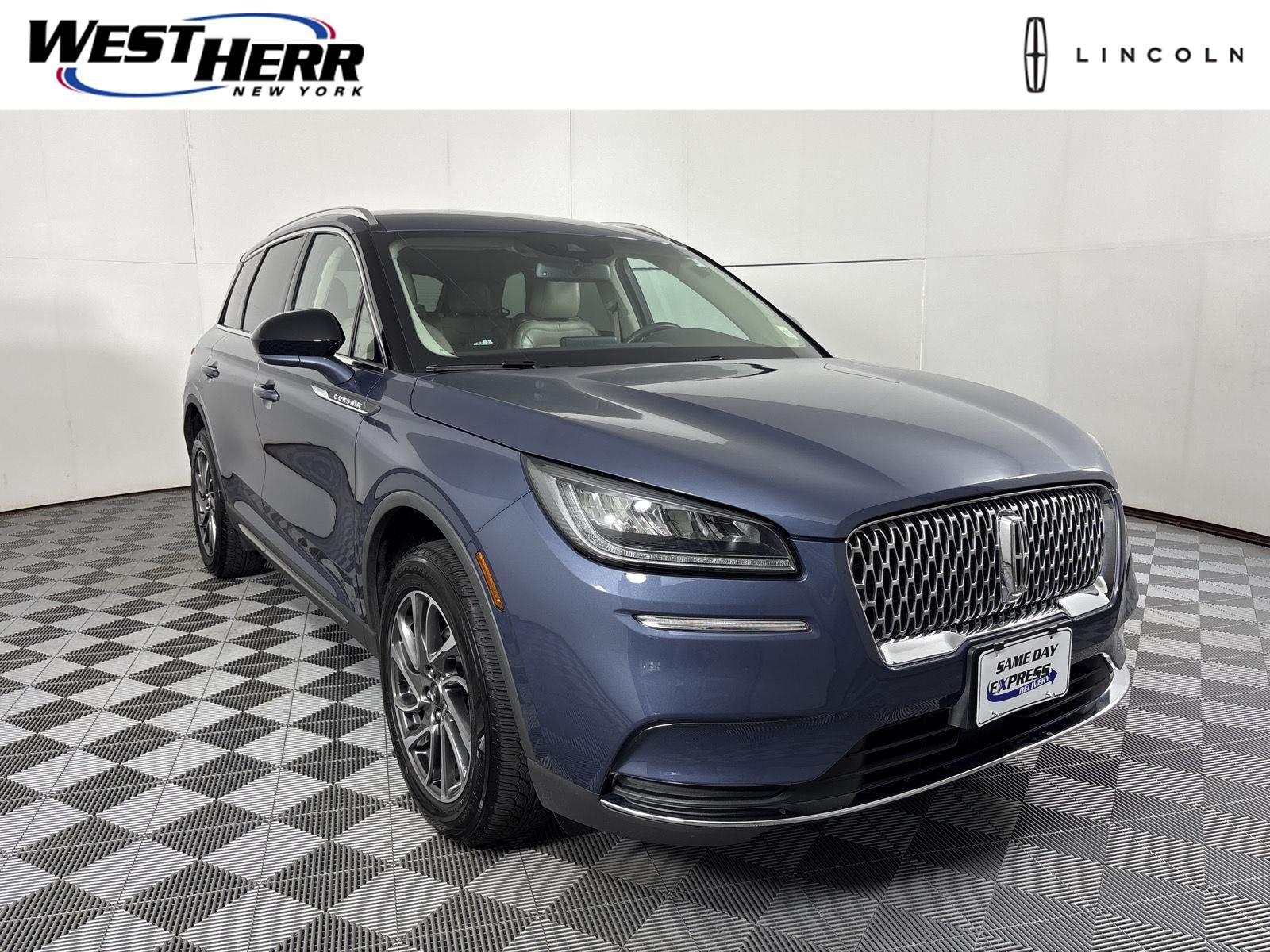 Used 2022 Ocean Drive Blue Metallic Tinted Clearciat Lincoln Standard image 1