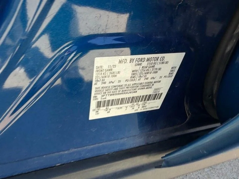 Used 2024 Blue Ford Lariat image 20
