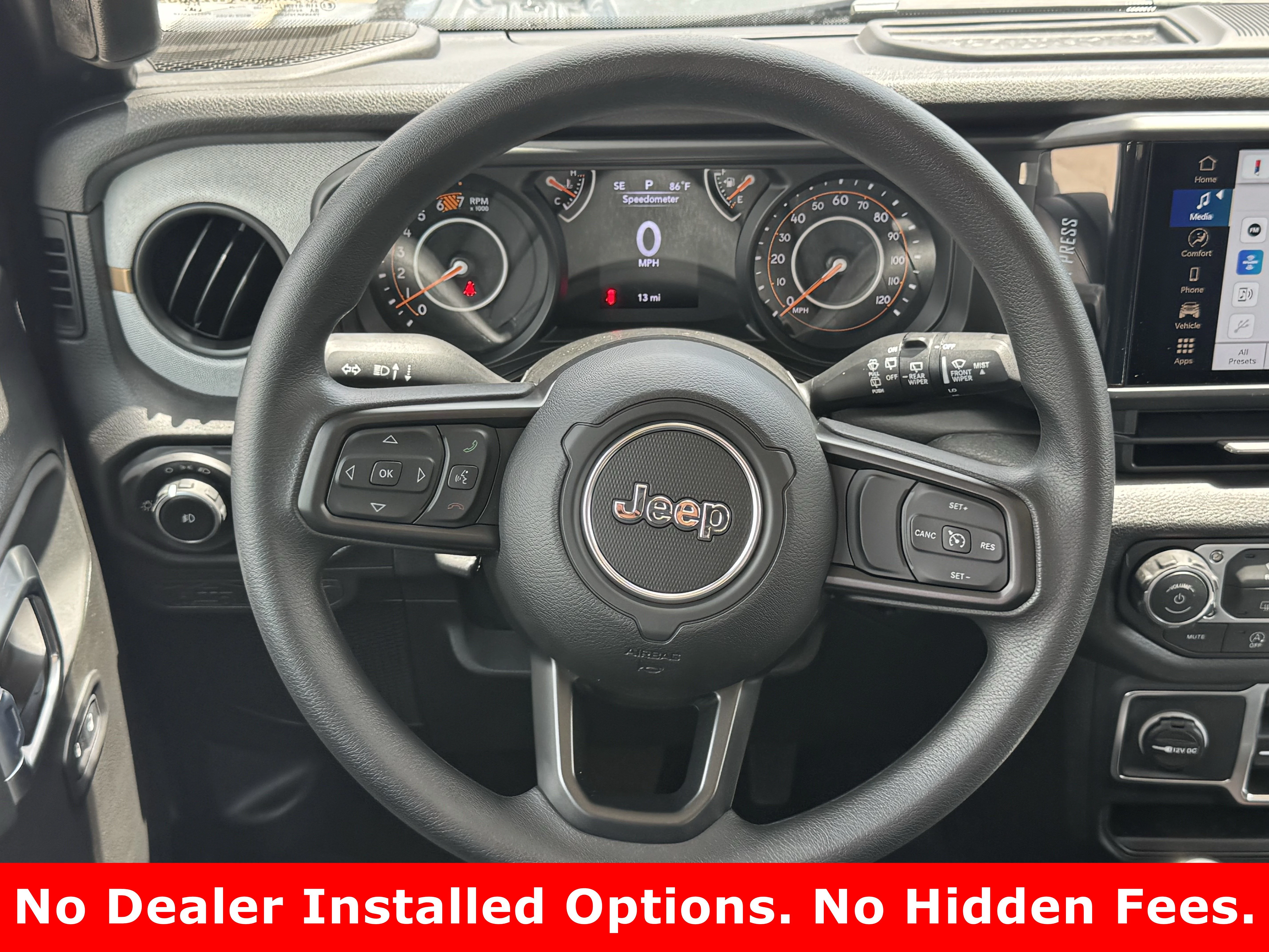 New 2026 Black Clearcoat Jeep Sport image 14