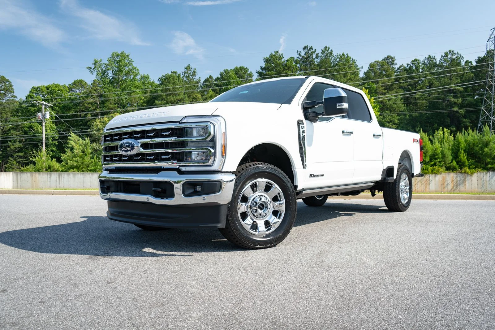 New 2026 Star White Metallic Tri-Coat Ford F-250® Lariat® image 5