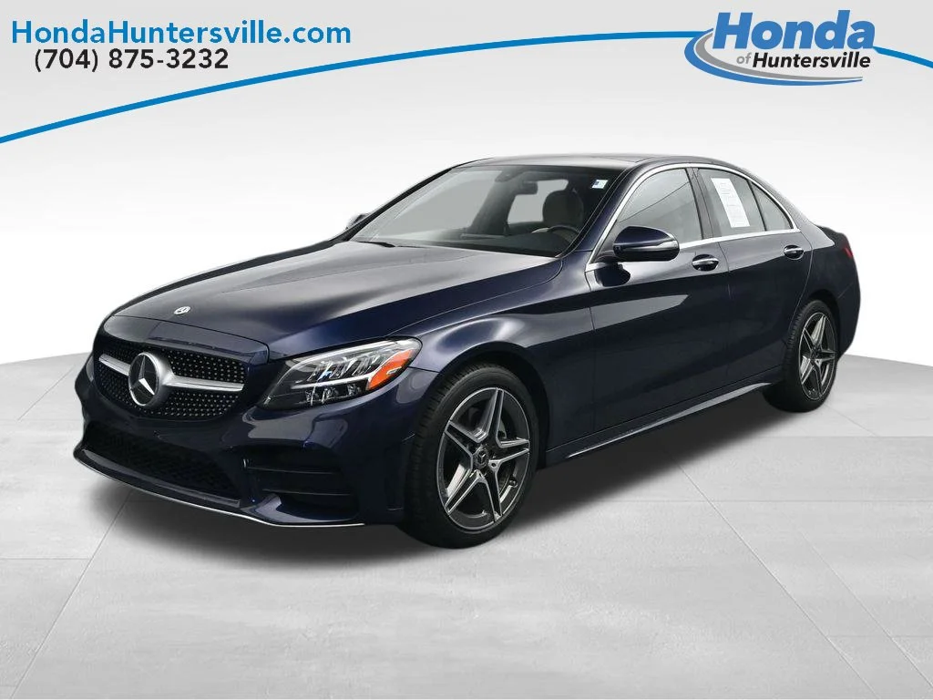 Used 2021 Brilliant Blue Metallic Mercedes-Benz C 300 image 3