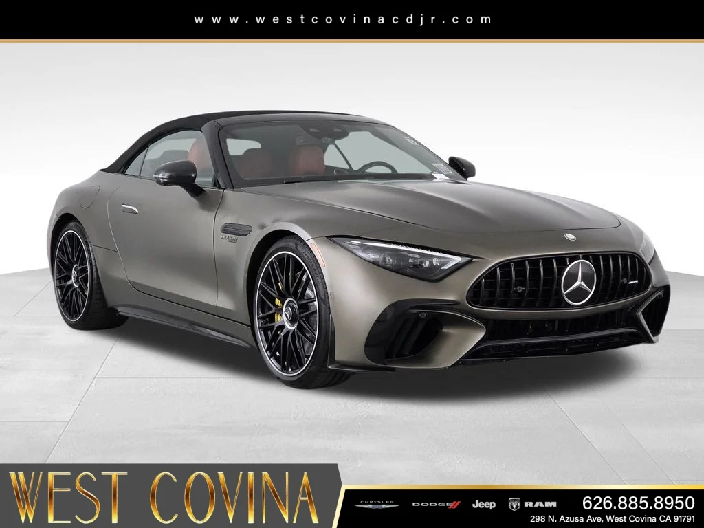 Used 2023 Gray Mercedes-Benz SL 63 AMG® image 2