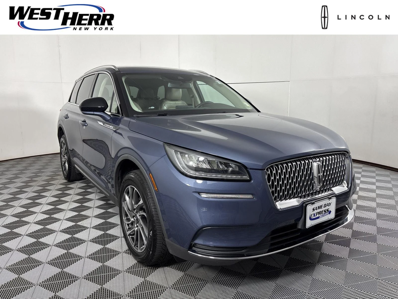 Used 2022 Ocean Drive Blue Metallic Tinted Clearciat Lincoln Standard image 1