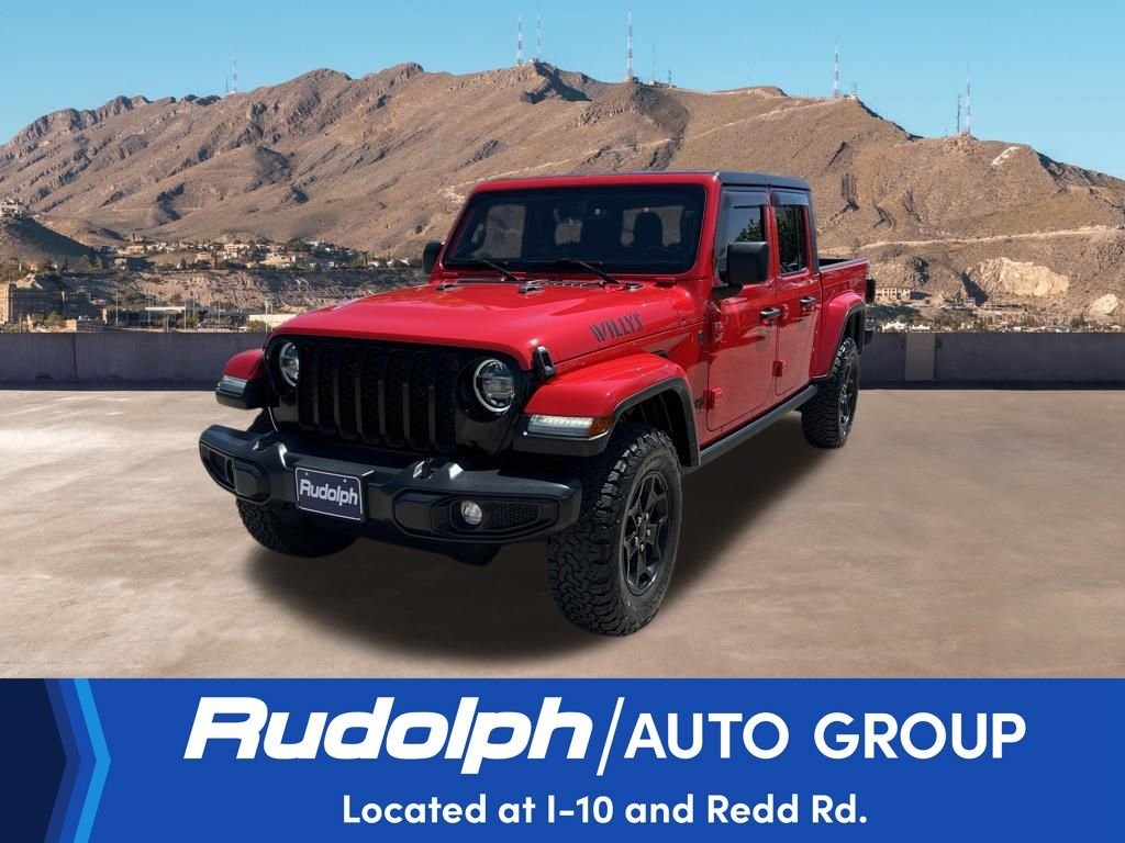 Used 2022 Red Jeep Willys image 1