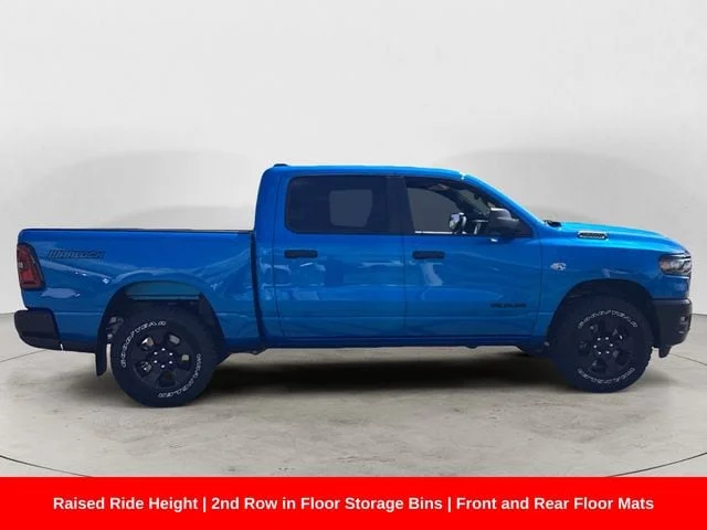 New 2026 Blue Pearl Ram WARLOCK CREW CAB 4X4 5