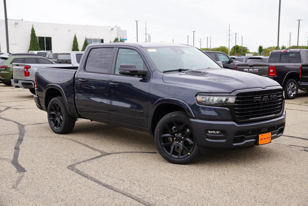 New 2027 Forged Blue Metallic Ram Laramie image 1
