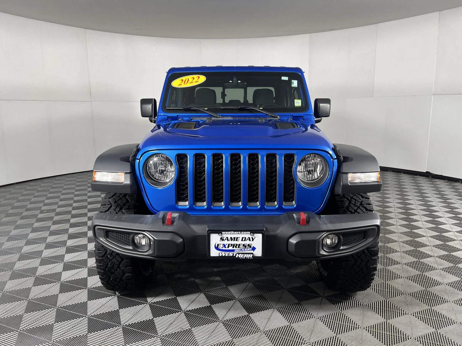 Used 2022 Hydro Blue Pearlcoat Jeep Rubicon image 3