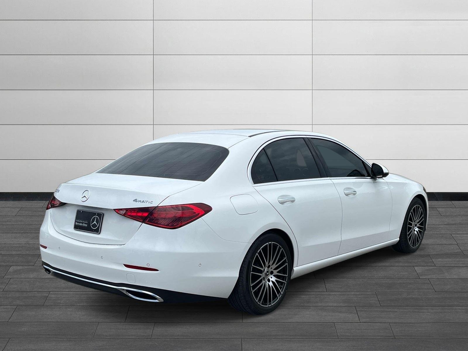 Certified Used 2024 Polar White Mercedes-Benz C 300 image 3