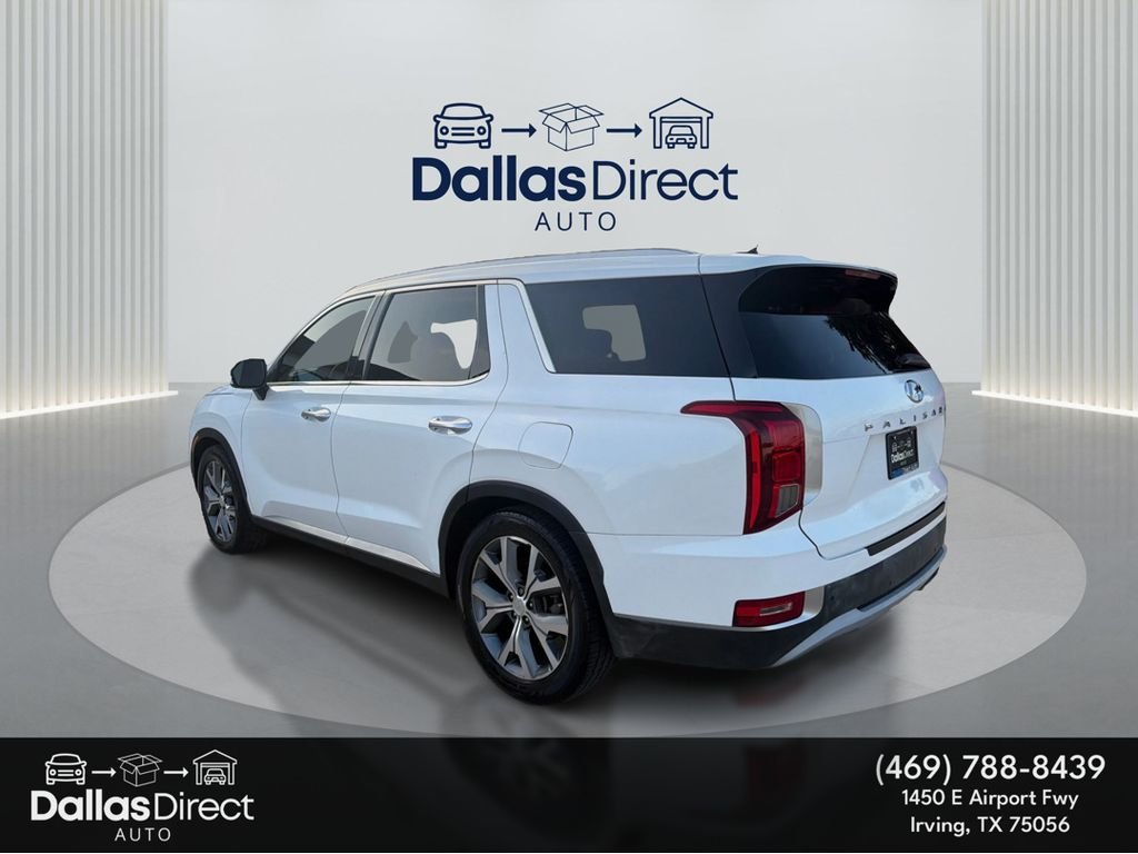 Used 2020 Hyper White Hyundai SEL image 8