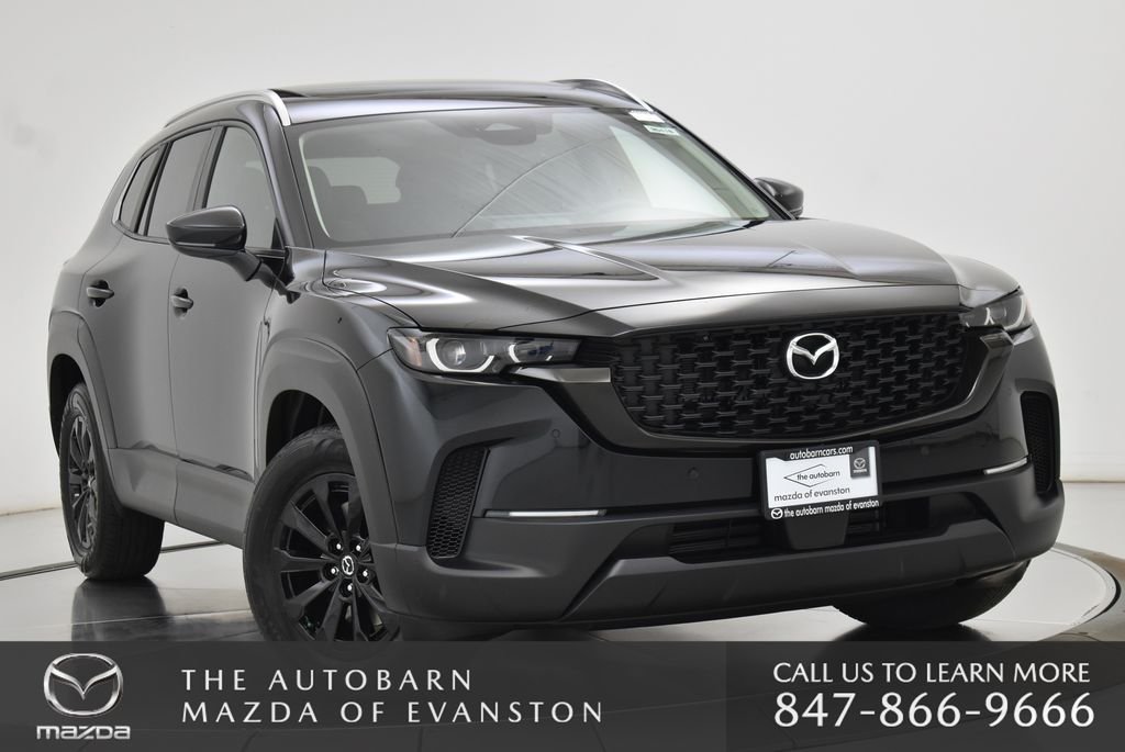 New 2026 Jet Black Mica Mazda Preferred AWD image 1