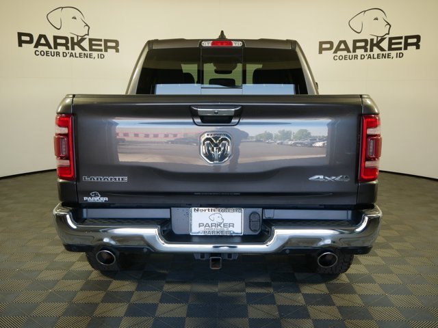 Used 2022 Granite Crystal Metallic Clearcoat Ram Crew Cab Laramie w/ Level A Equipment Pkg image 6
