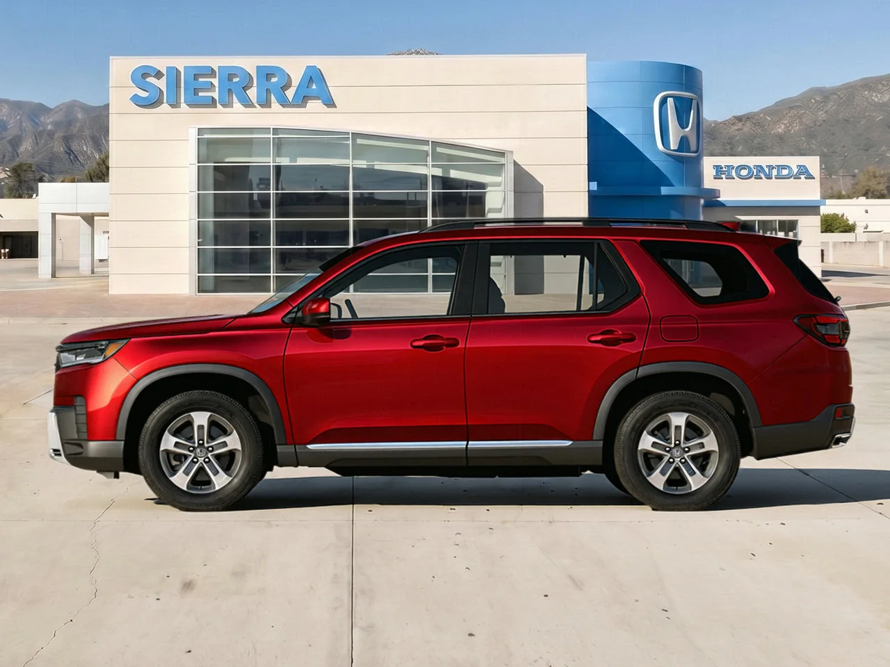 New 2026 Radiant Red Metallic II Honda 2WD Sport image 2