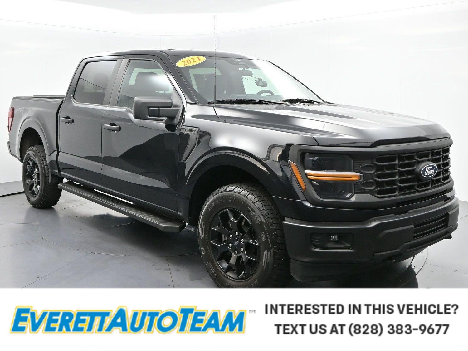 Used 2024 Agate Black Ford STX image 1