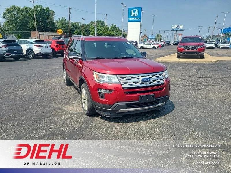 Used 2018 Red Ford XLT image 1