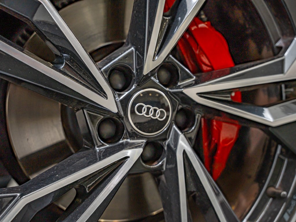 Used 2023 Java Green Metallic Audi Premium Plus image 11
