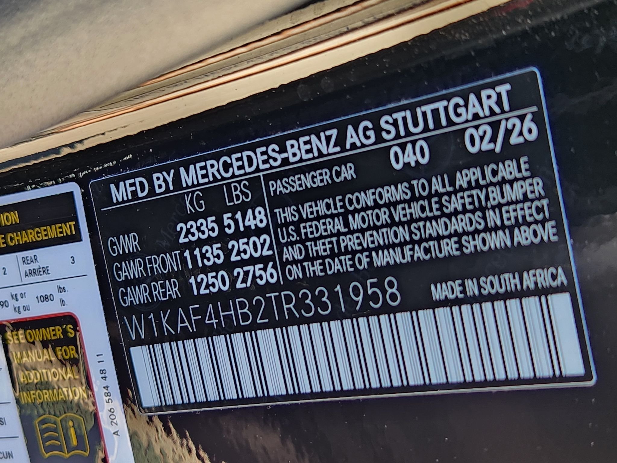 Certified Used 2026 Black Mercedes-Benz C300 4MATIC® image 14