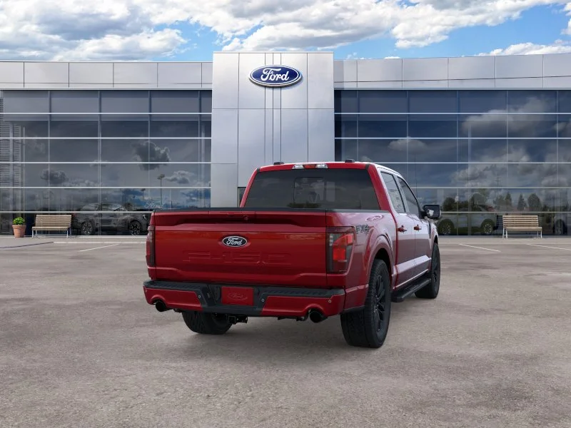 New 2026 Ruby Red Metallic Tinted Clearcoat Ford XLT image 8