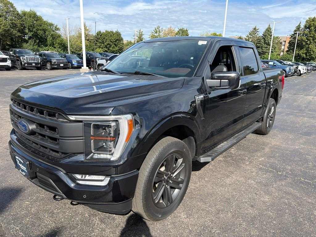 Used 2022 Black Ford Lariat image 1