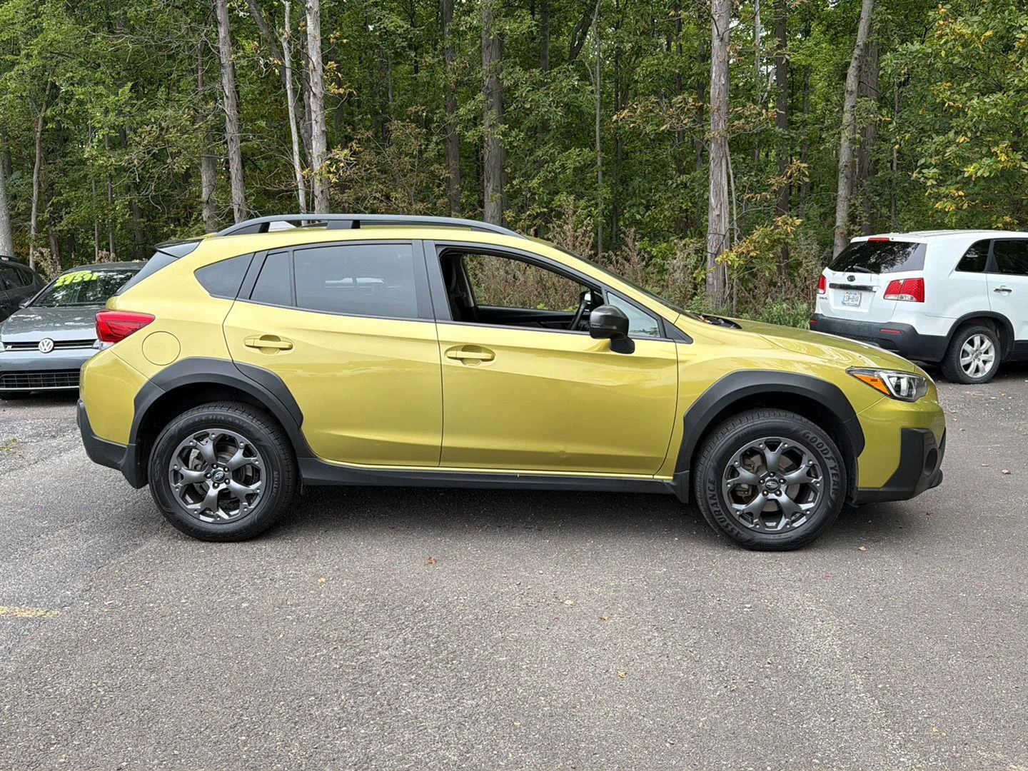 Used 2021 Plasma Yellow Pearl Subaru Sport image 7
