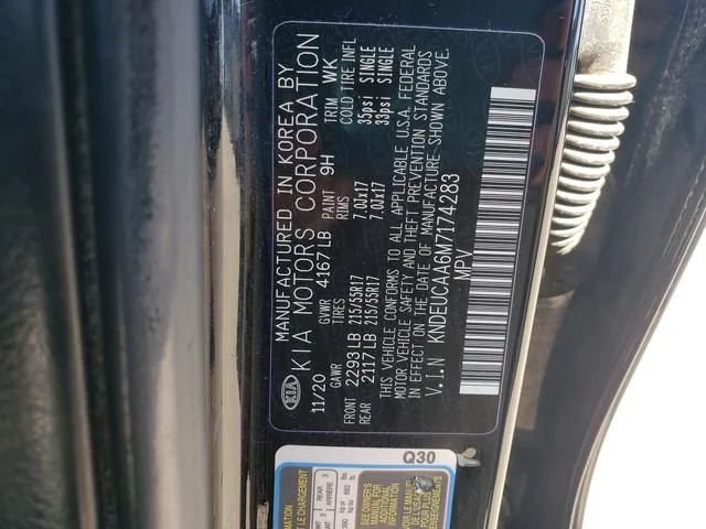 Used 2021 Black Kia S image 26