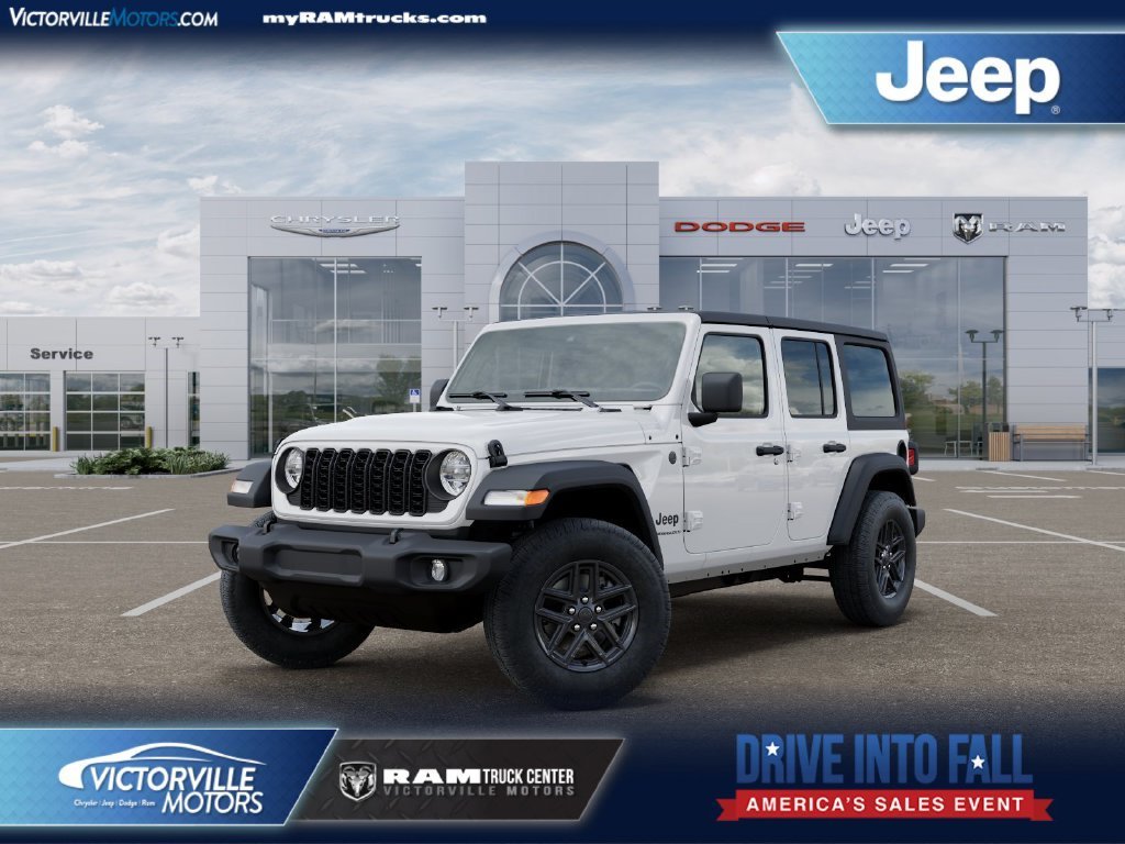 New 2027 Bright White Clear-Coat Paint Jeep Sport S image 1
