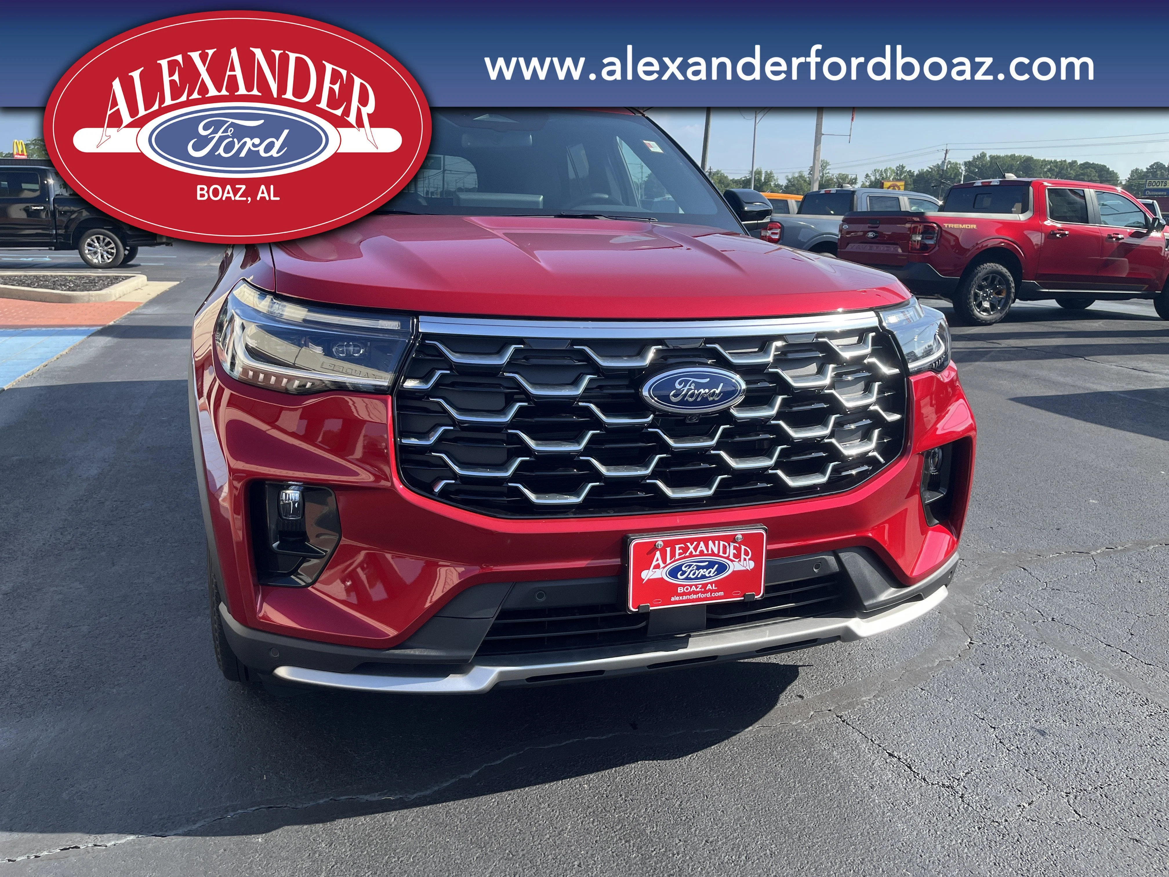 New 2026 Rapid Red Metallic Tinted Clearcoat Ford Platinum™ image 5