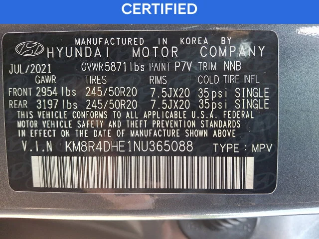 Used 2022 Gray Hyundai SEL image 27
