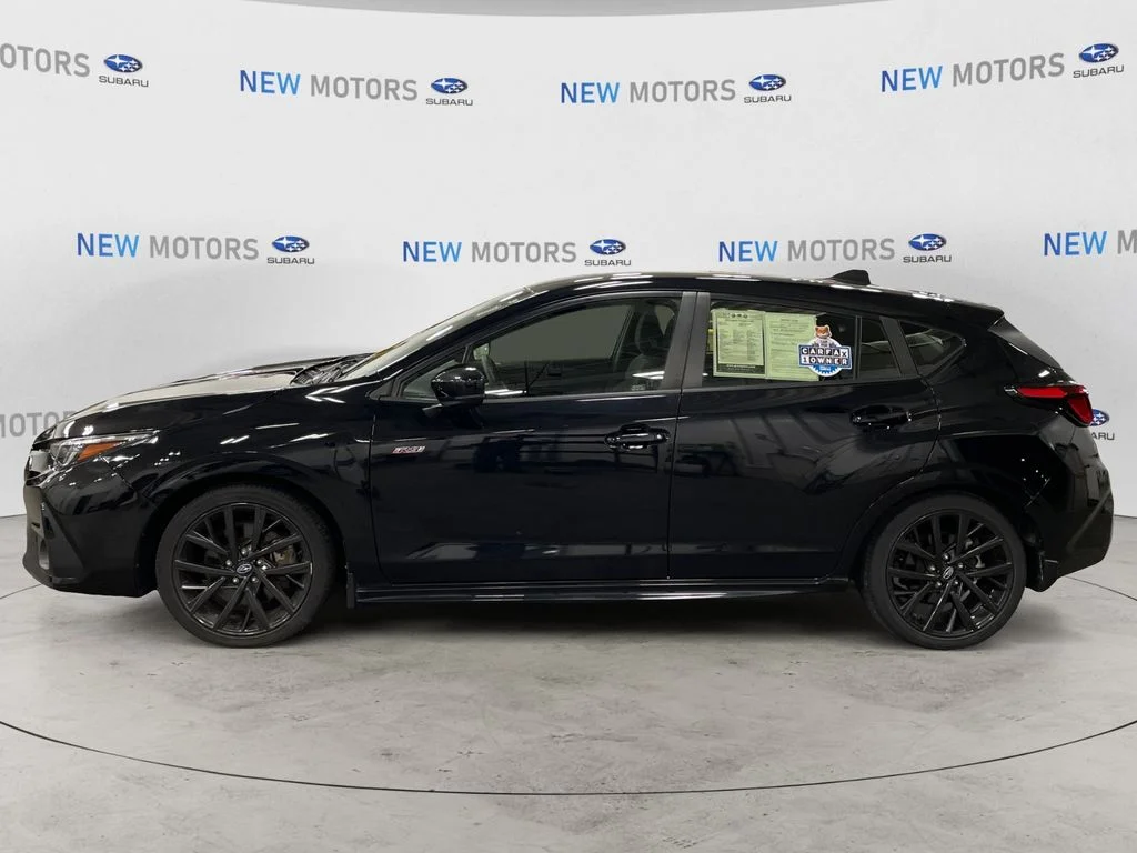 Used 2024 Crystal Black Silica Subaru 2.5RS image 2