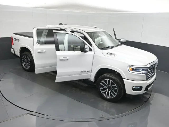 New 2027 Ivory White Tri-Coat Pearlcoat RAM Limited image 62