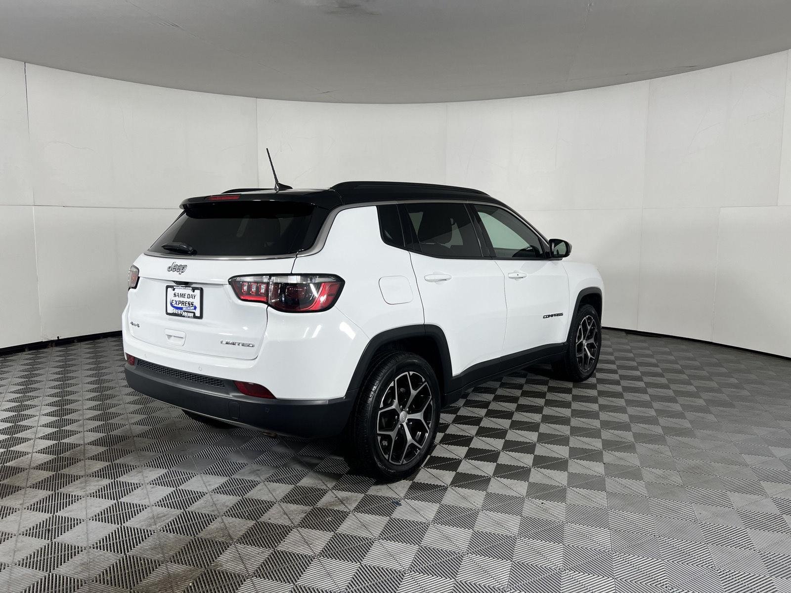 Used 2024 Bright White Clearcoat Jeep Limited image 41