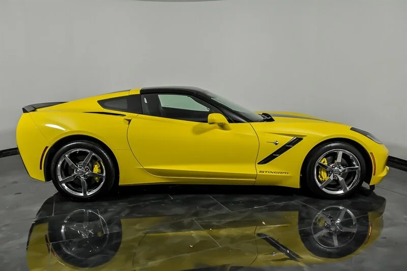 Used 2014 Velocity Yellow Tintcoat Chevrolet Stingray image 10