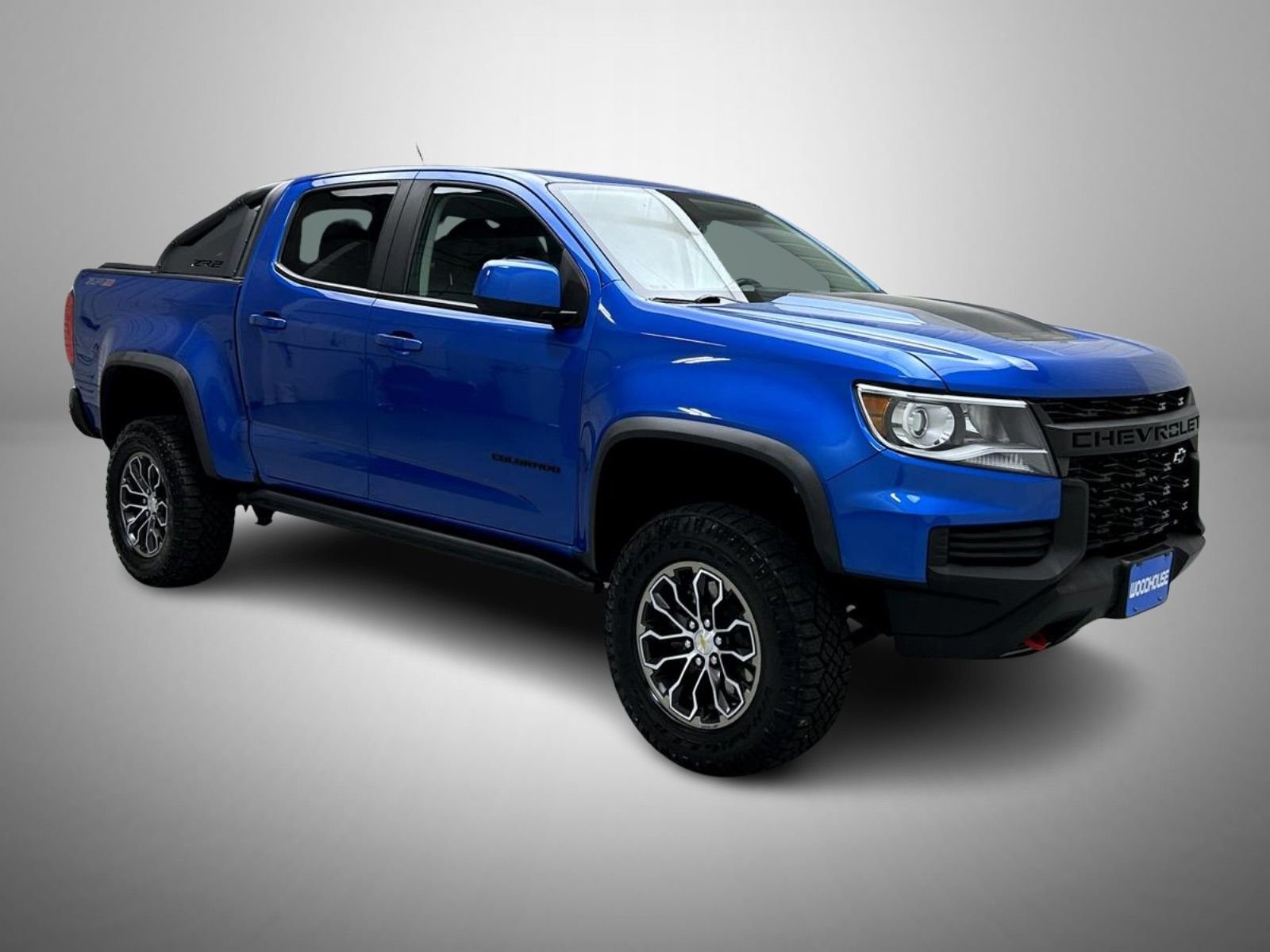 Used 2022 Blue Chevrolet ZR2 image 3