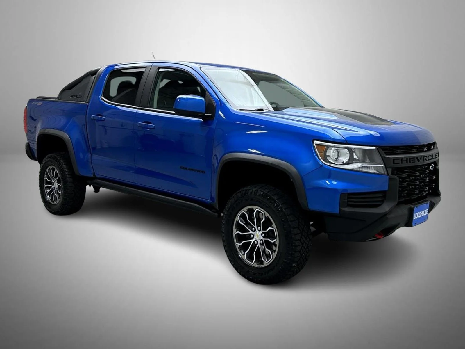 Used 2022 Blue Chevrolet ZR2 image 3