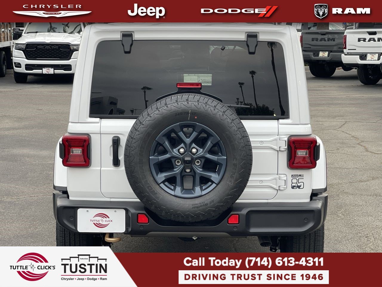 New 2026 Bright White Clearcoat Jeep 85th Anniversary image 5