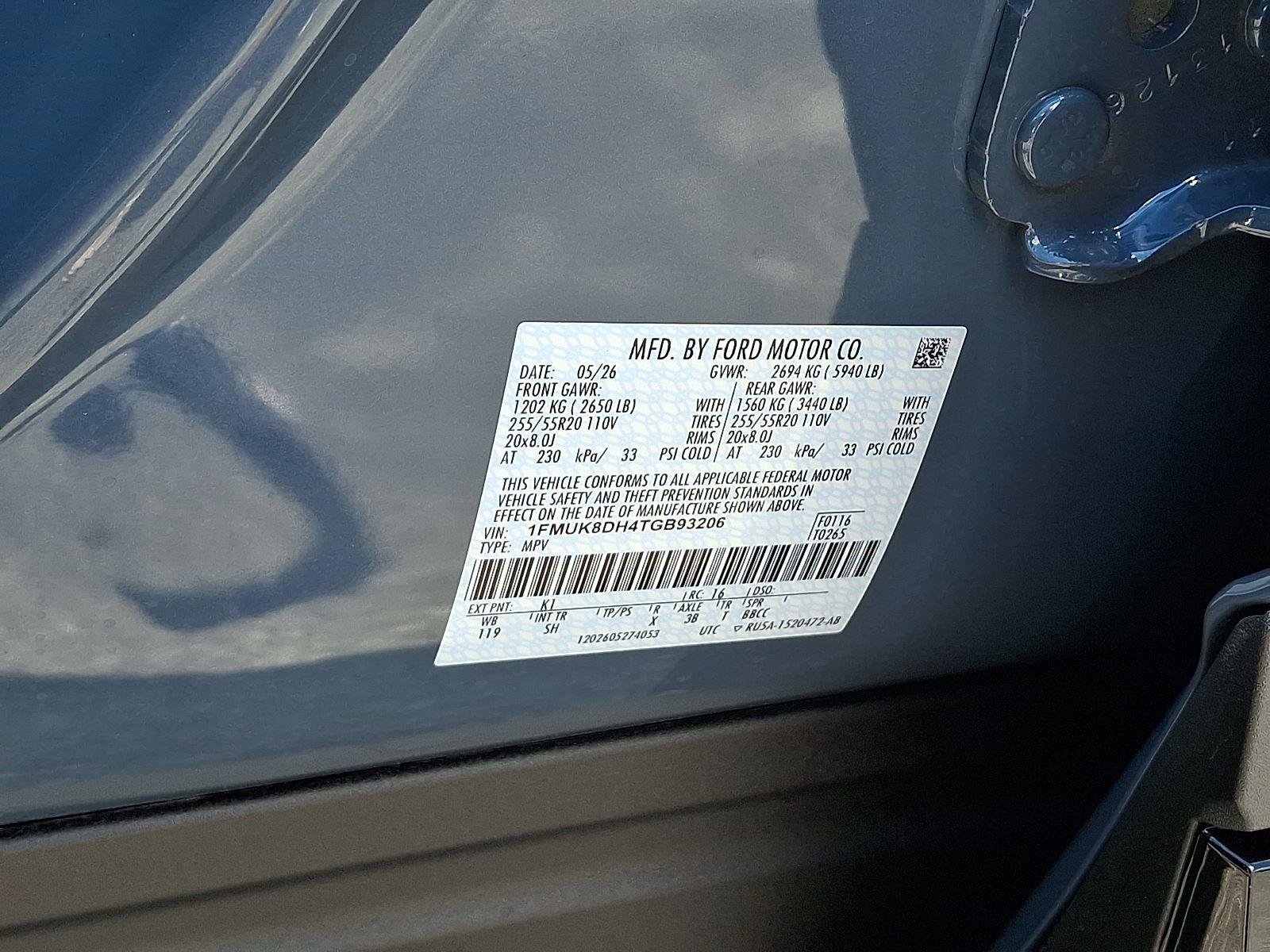 New 2026 Vapor Blue Metallic Ford Active image 18