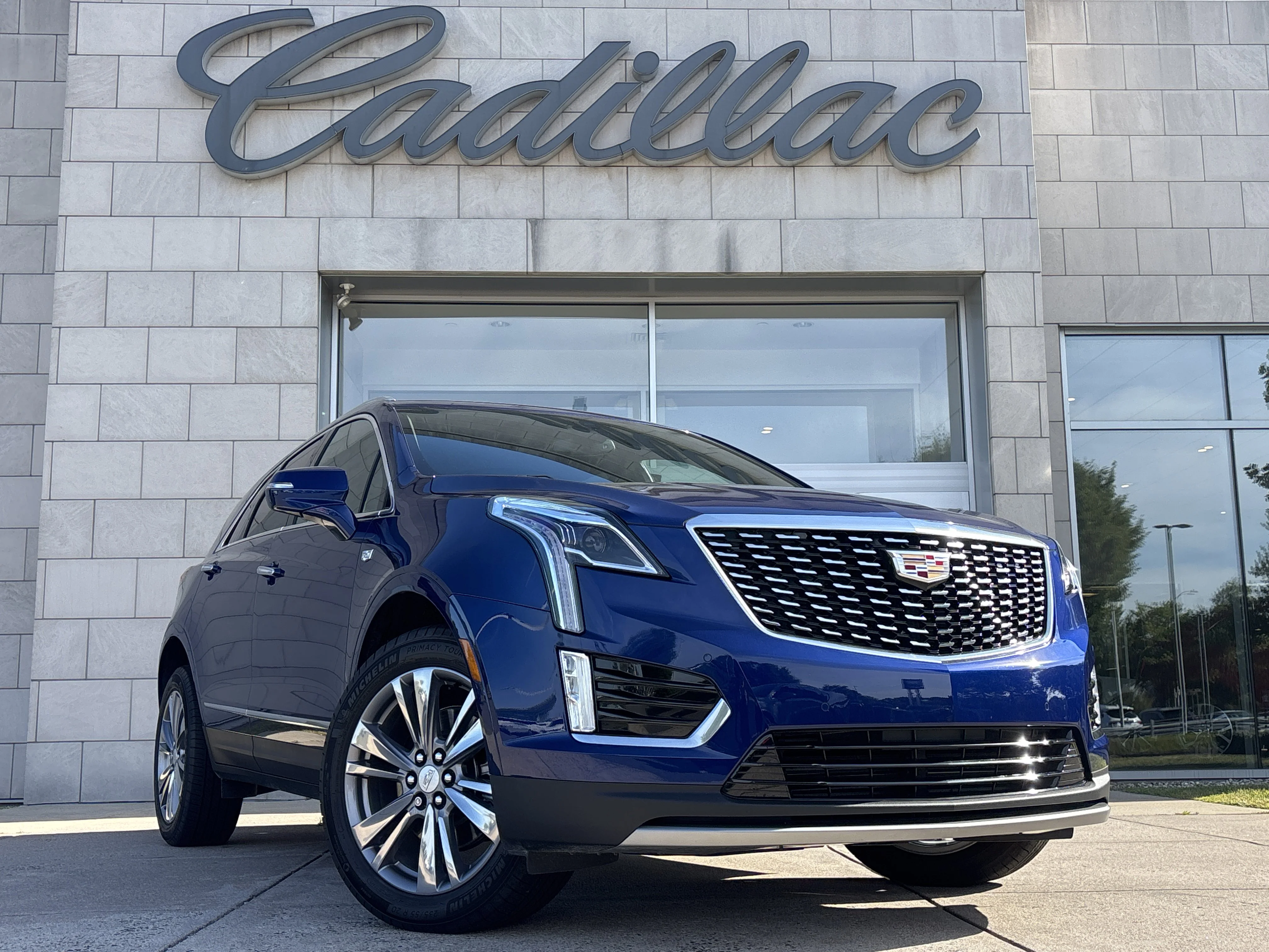 Used 2025 Opulent Blue Metallic Cadillac AWD Premium Luxury image 1