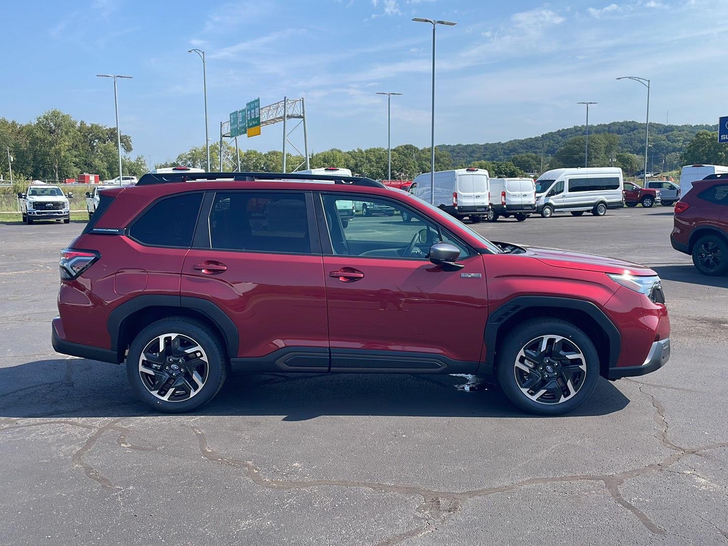 New 2026 CRIMSON RED PEARL Subaru Limited Hybrid image 6
