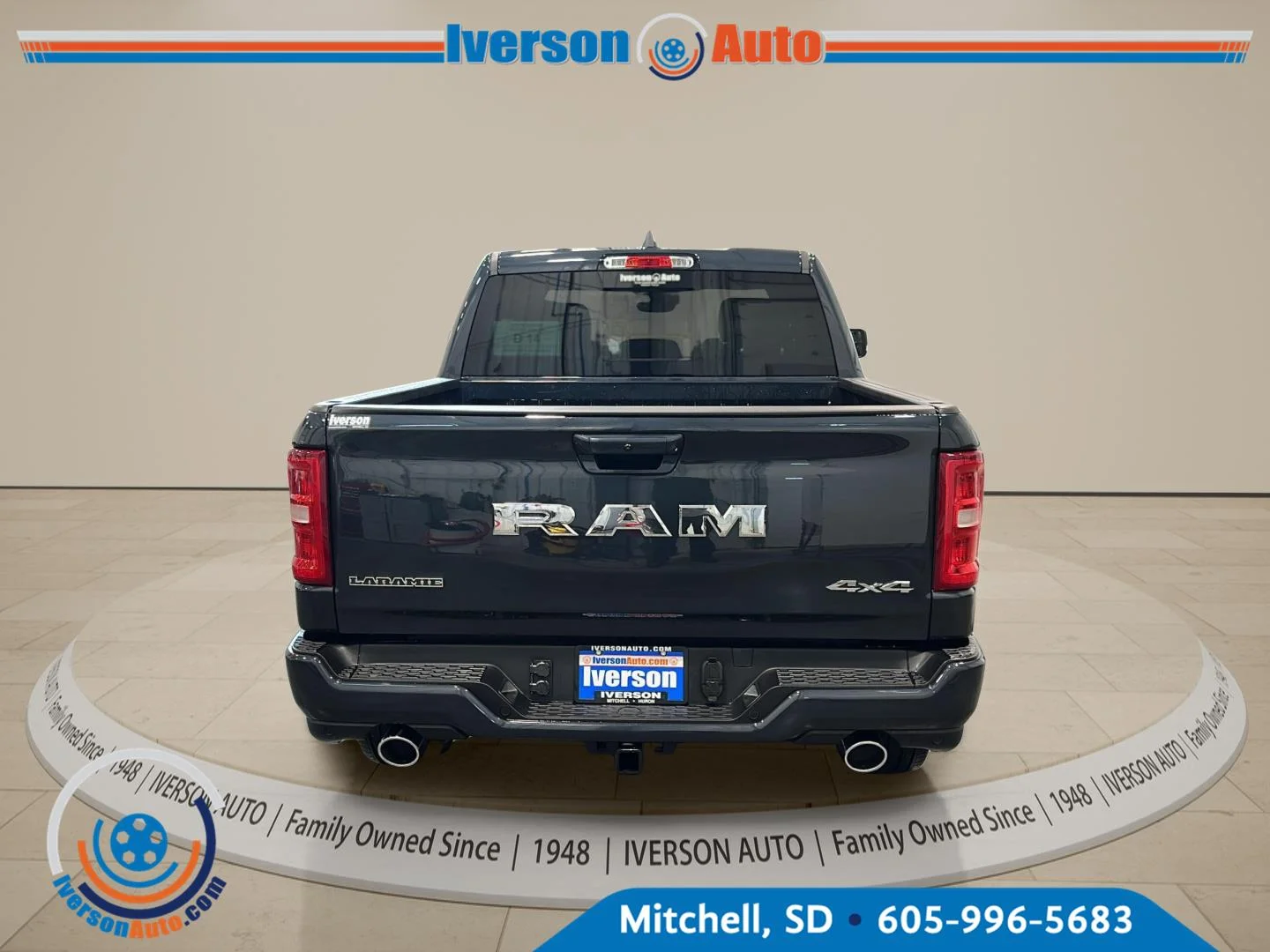 New 2027 Forged Blue Metallic Exterior Paint RAM Laramie image 6