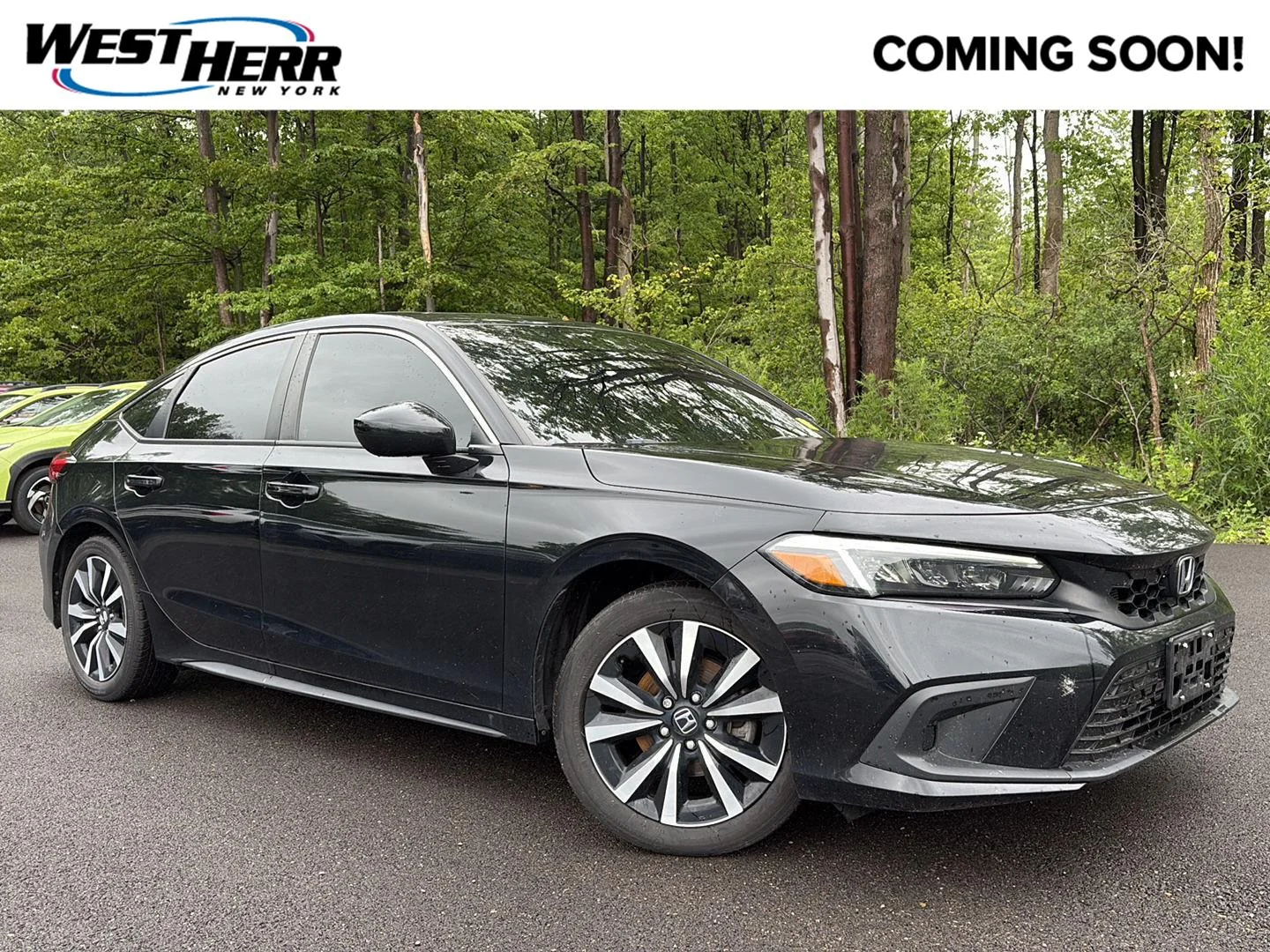 Used 2023 Crystal Black Pearl Honda EX-L image 1