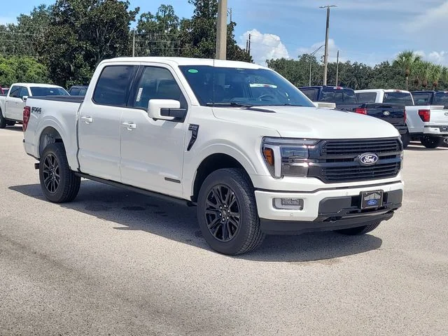New 2026 White Metallic Ford Platinum image 3