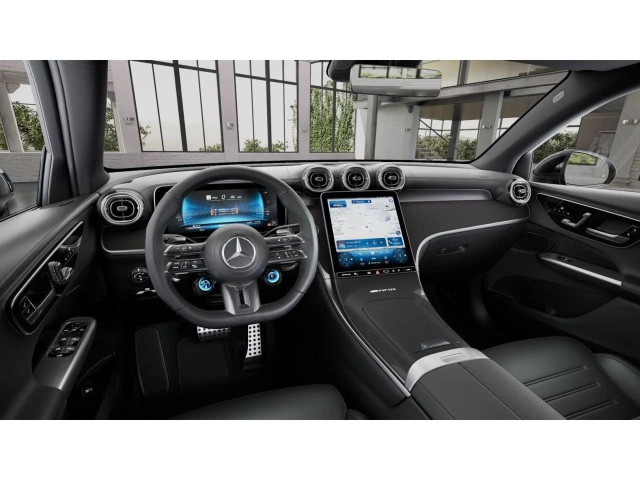 New 2027 Polar White Mercedes-Benz AMG® GLC 53 4MATIC+ Coupe image 3