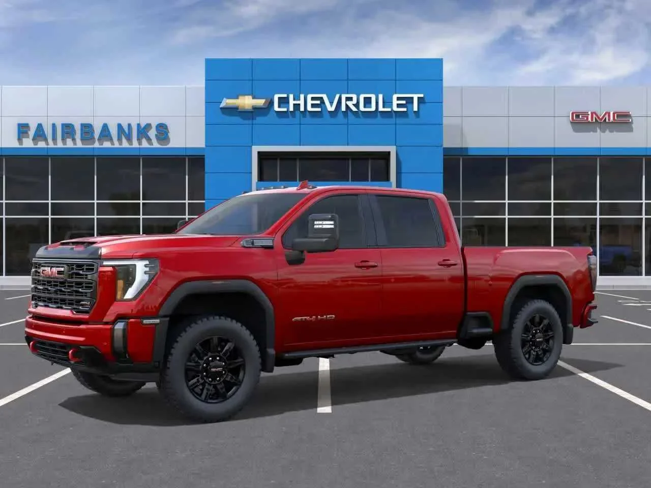 New 2026 Volcanic Red Tintcoat GMC AT4 image 2