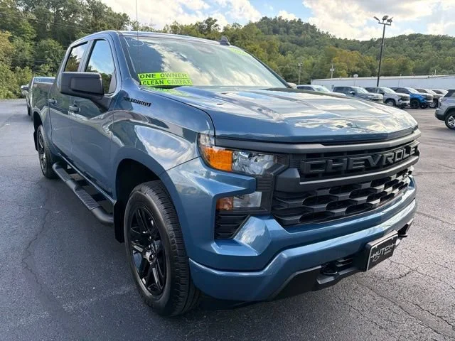 Used 2024 Lakeshore Blue Metallic Chevrolet Custom image 2