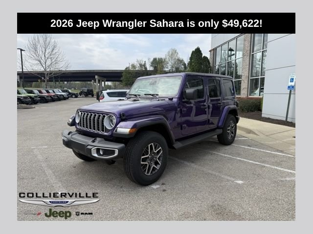New 2026 Jeep Wrangler Sahara 4WD