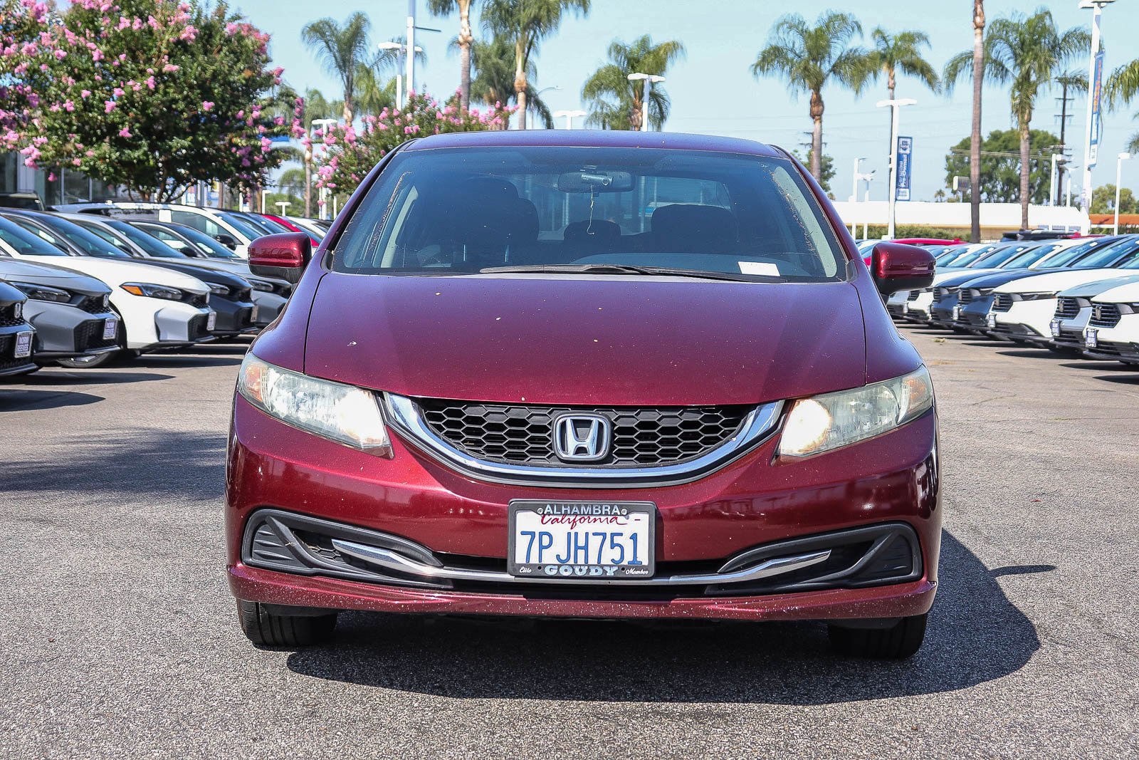 Used 2015 Honda Civic LX with VIN 19XFB2F59FE705799 for sale in West Covina, CA